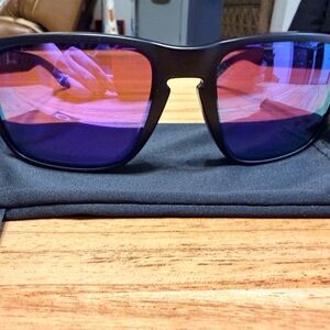 Oakley PRIZM  Rockies Purple Lens Sunglasses in Black Frame